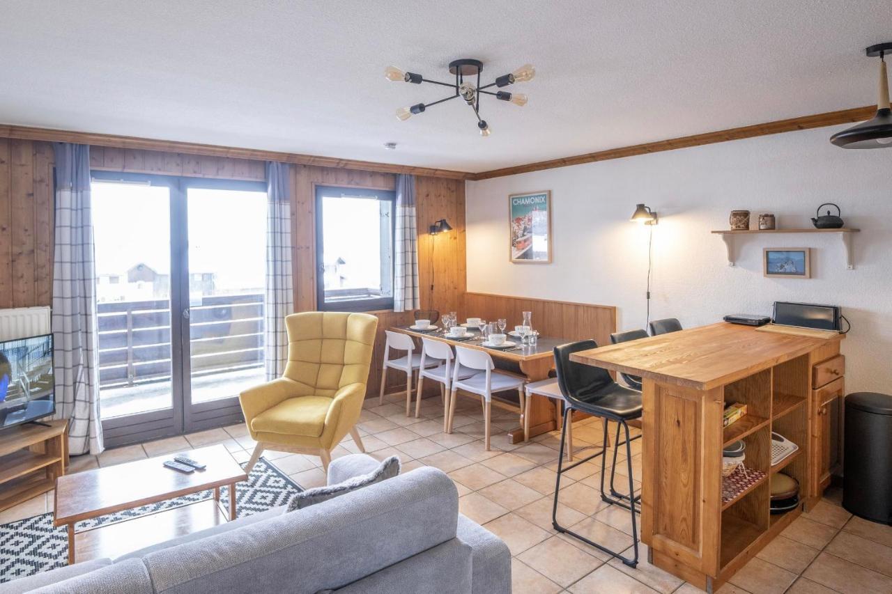 Appartement Les Lutins - Incredible View Of Mont Blanc Шамони Екстериор снимка